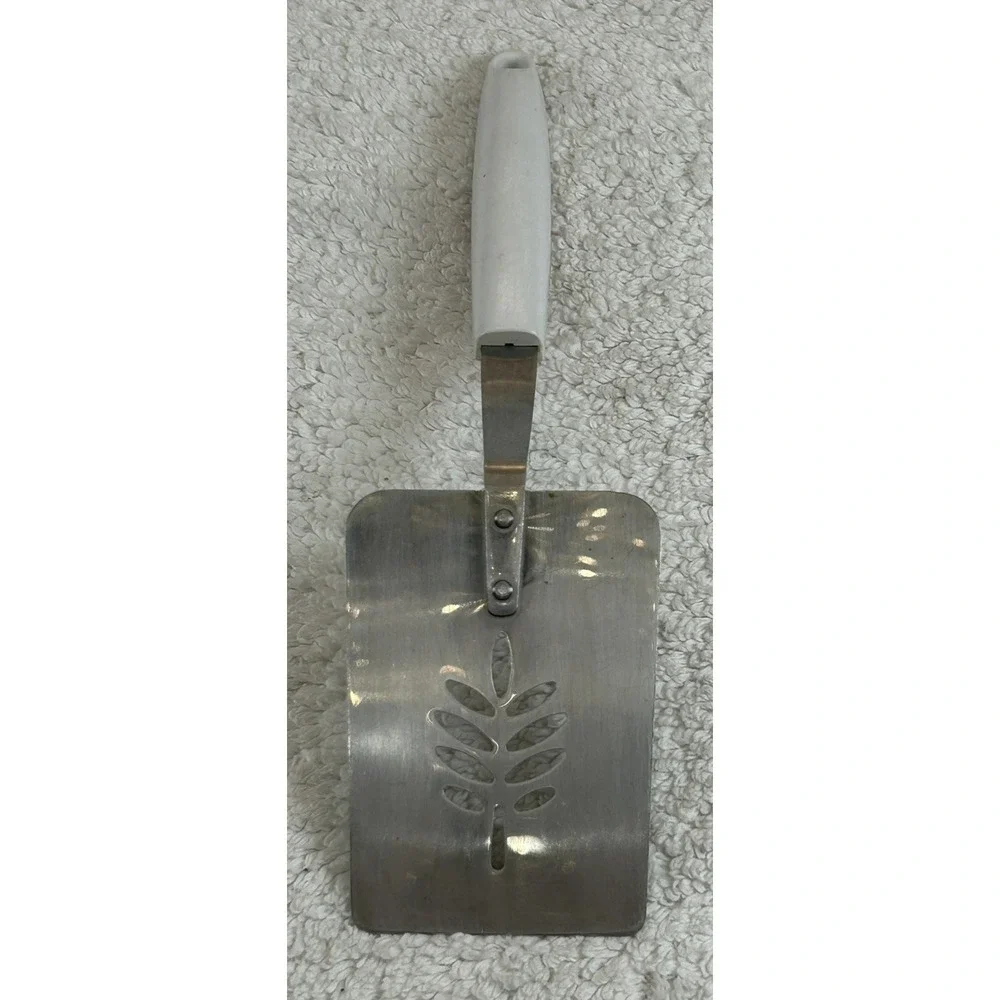 Vtg EKCO Country Garden Daisy Flowers Small Stainless Slotted Spatula **EUC**